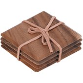  Wooden and Cork Table Mats