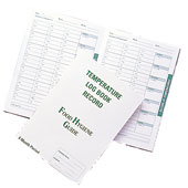  Thermometer Log Books