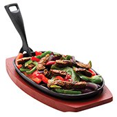  Cast Iron Sizzlers and Pots