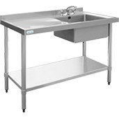 Sinks with Left Hand Drainer