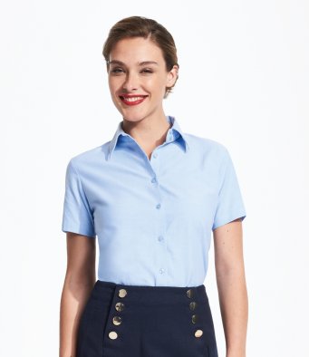  Oxford Shirts - Ladies Short Sleeve