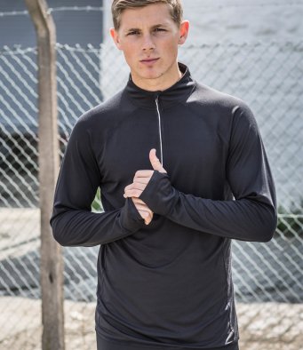  Performance Tops - Zip Neck