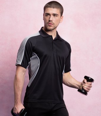  Polyester Polos - Contrast