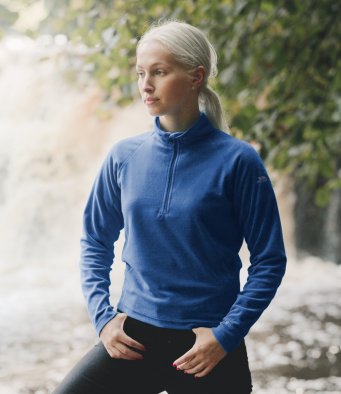  Zip Neck Styles - Ladies Micro Fleece