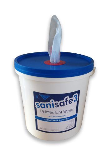 Sanisafe 3 Bucket Wipe                  (Formerly Clean & Clever)