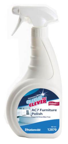Clean & Clever Clean & Shine AC7        Furniture Polish (Trigger)              12870