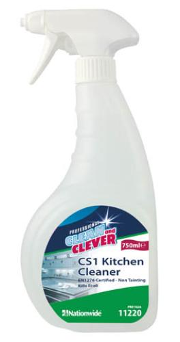 Clean & Clever Kitchen Cleaner CS1      (Trigger Kitchen Sanitiser)             11220