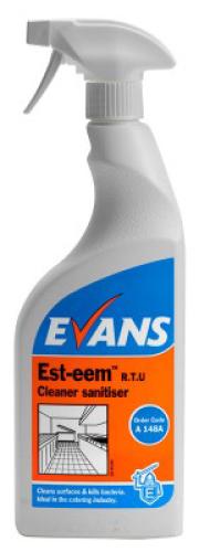 Evans Est-eem Cleaner Santiser RTU      A148AEV