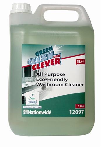 Clean & Clever Cleaner Eco              Washroom Cleaner                        12097