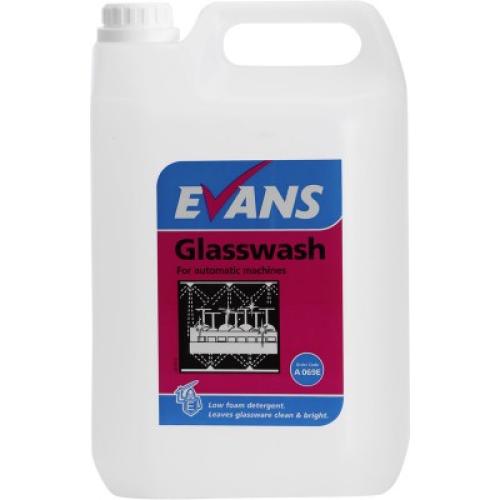 Evans Glasswash Detergent               A069