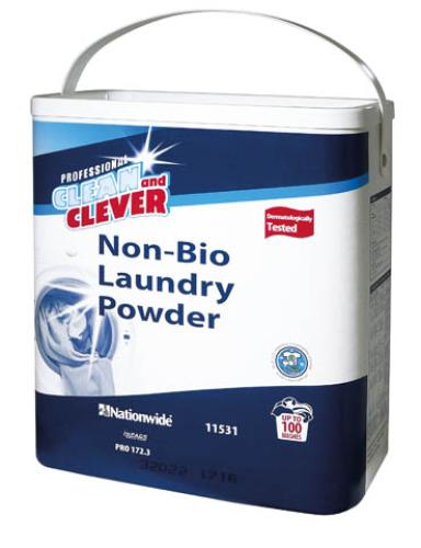Clean & Clever Non-Bio Laundry Powder   100 Wash                                11531