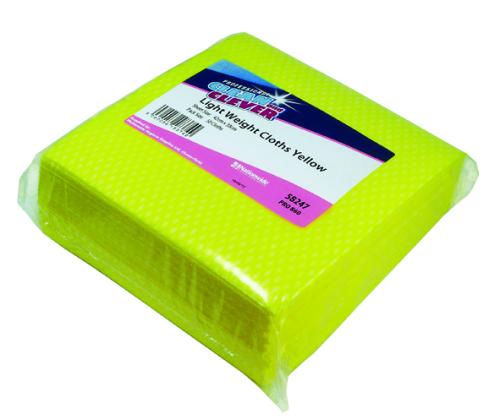 Clean & Clever Lightweight Cloth        Yellow                                  LW50  58247