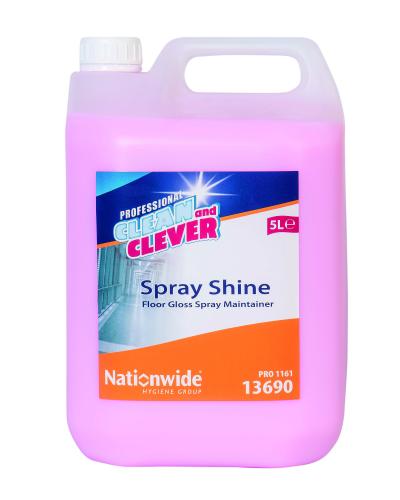 Clean & Clever Spray Shine              Floor Maintainer                        13690
