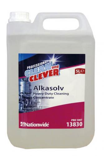 Clean & Clever Alkasolv                 Heavy Duty Cleaner                      13830