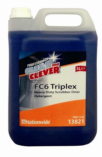 Clean & Clever Triplex FC6              H.D. Scrubber Dryer Detergent           13821