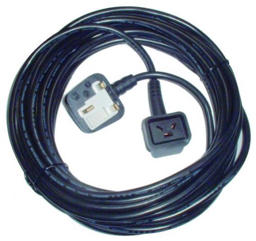 Mains Cable twin Plug 3 Core