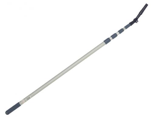 Telescopic Pole+Swivel connector 1.3-4m