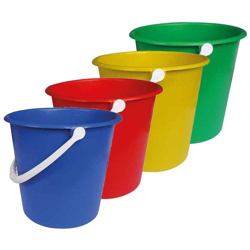 Lucy Hygiene Bucket 9lt - R/B/Y/G