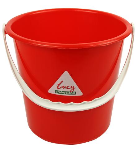 Lucy Hygiene Bucket 9lt - Red