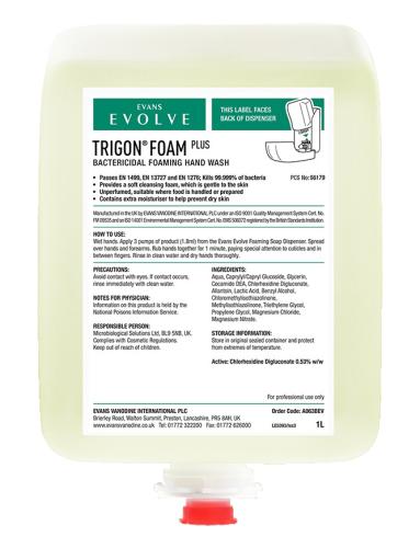 Evans Trigon Foam Soap                  A063BEV