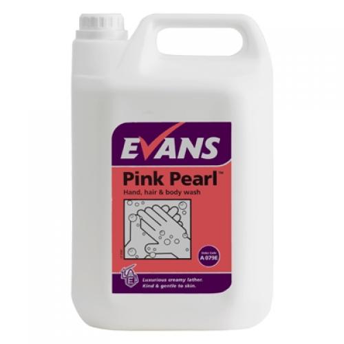Evans Pink Pearl                        Hand Body & Hair Shampoo
