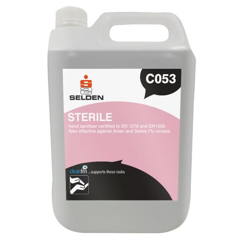 Sterile Alcohol Gel Hand Sanitiser