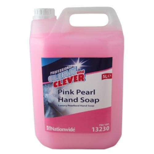 Clean & Clever Pink Lotion Soap         13230