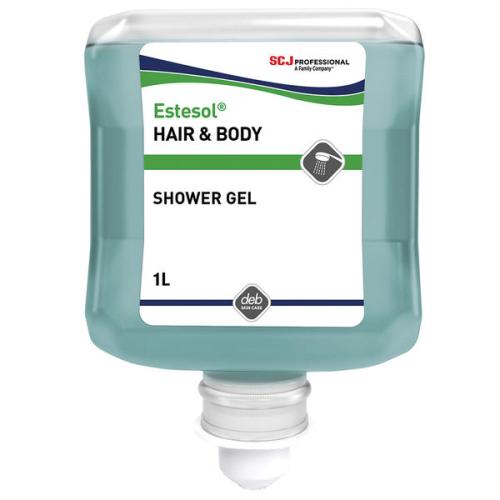 Deb Stoko/SCJ Estesol Hair & Body Wash  (1lt Cartridge)                         HAB1L
