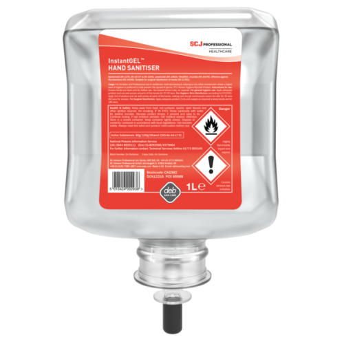 Cutan Alcohol Gel Hand Sanitiser        (1lt Cartridge)                         CAG392