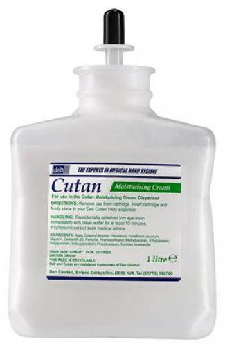Cutan Moisturising Cream                (1lt Cartridge)                         CUM39Y