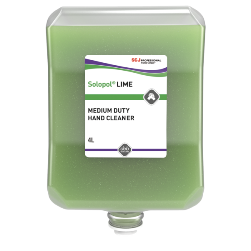 Deb Stoko Solopol Lime Hand Cleaner     (4lt Cartridge)                         LIM4LTR