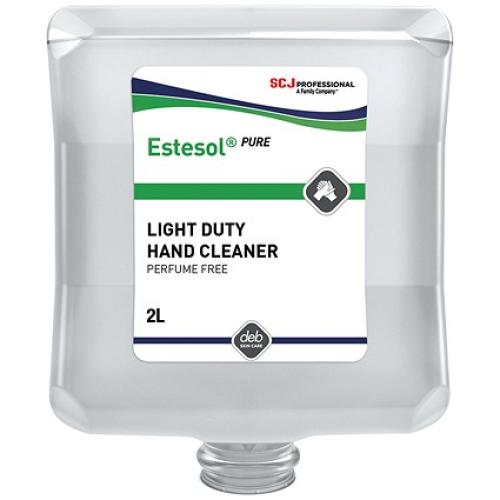 Deb/SCJ Estesol Lotion Pure Light Duty  Hand Cleanser  (2lt Cartridge)          PUW2LT