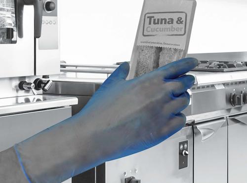 Bodyguards Disposable Vinyl Gloves      - Powder Free Blue - Medium             GL8432/GD13