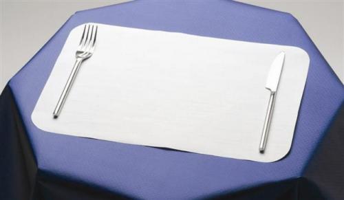 Place Mats - 36x25cm White