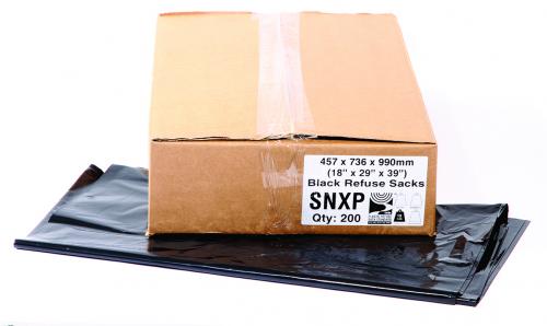 Refuse Sack 18x29x39" HW-15kg           Formerly SNXP
