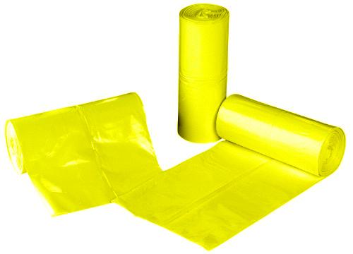 Pedal Bin Liner 11x18x18" - Yellow