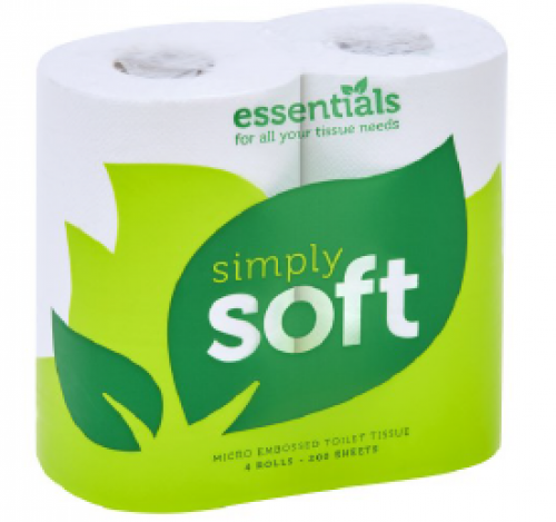 Simply Soft Toilet Roll                 2ply White                              (Formerly PT2)