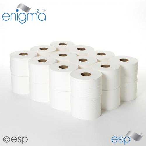 Enigma Micro Toilet Roll 2ply White     JWH103