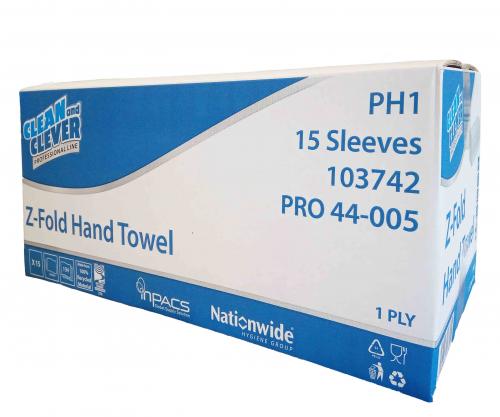 Clean & Clever Towel PH1                1ply Green                              103742
