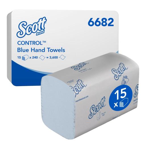 Scott Towel 6682                        1ply Blue