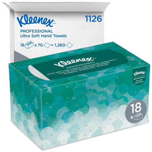 Kleenex Ultra Towel Pop Up Box 1126     1ply White