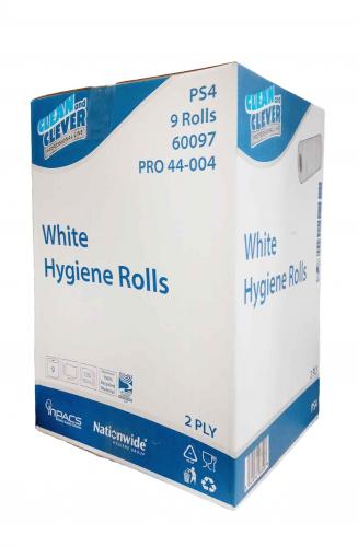 Essentials Hygiene Couch Roll PS4       2ply White 500mm (20")