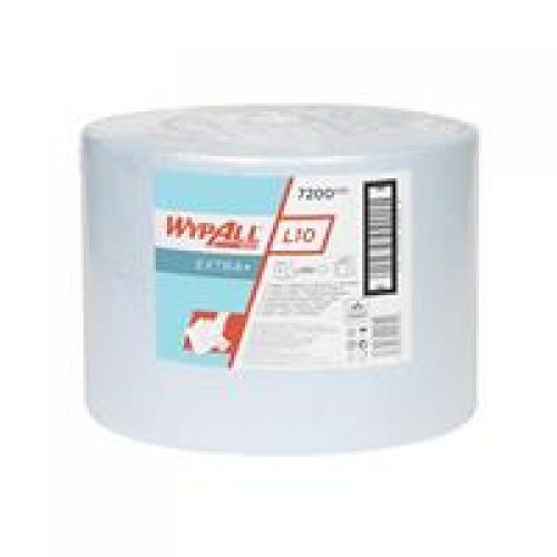 Wypall L10 Extra + Roll 7200 - 1ply Blue