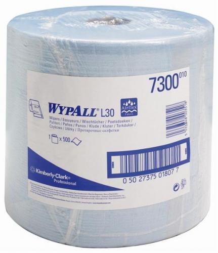 Wypall L20 Extra + Roll 7300 - 2ply Blue