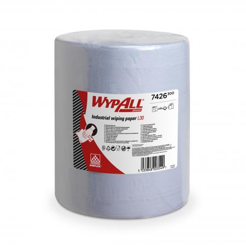 Wypall L30 Ultra + Roll 7426 - 3ply Blue
