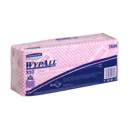 Wypall X50 Cleaning Cloths 7444 - Red