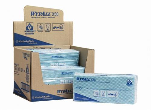 Wypall X50 Cleaning Cloths 7442 - Green