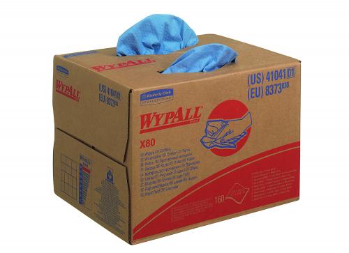 Wypall X80 Brag Box 8373 - 1ply Blue