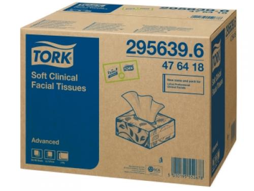 Tork Soft Clinical Tissues - White      476418