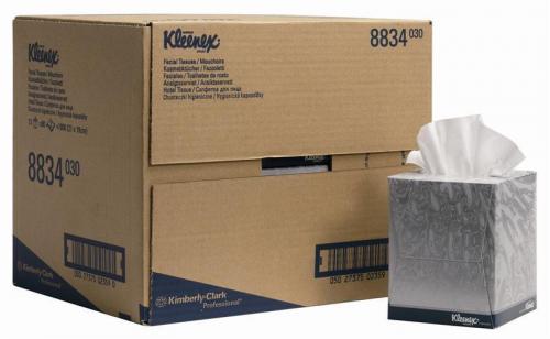 Kleenex Cubed Facial Tissues 8834       2ply White